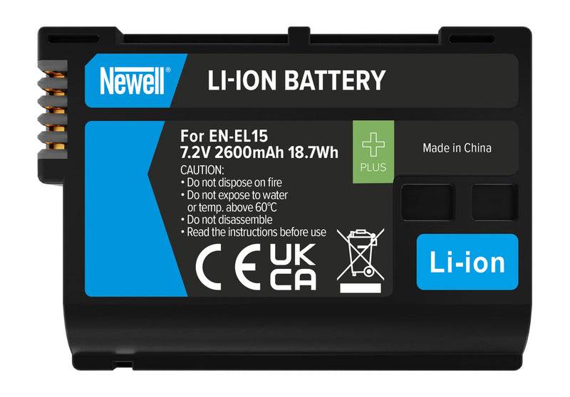 Newell Battery Plus EN-EL15 for Nikon