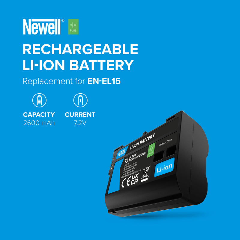 Newell Battery Plus EN-EL15 for Nikon