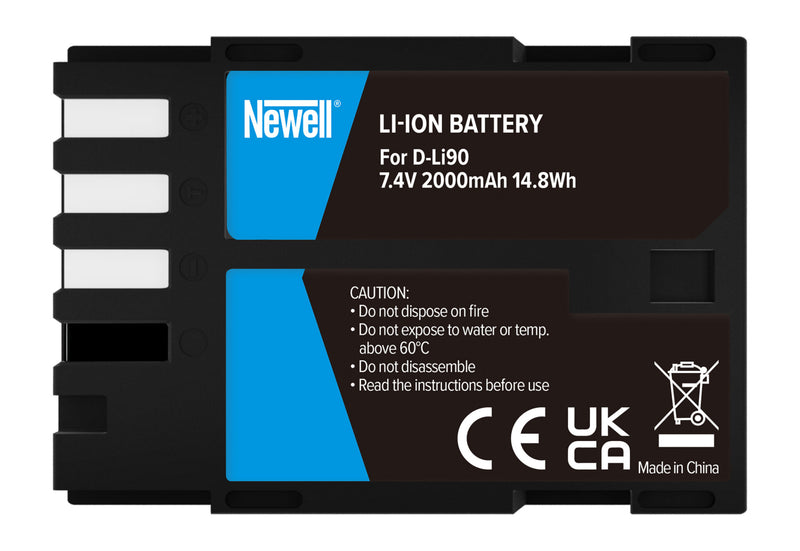 Newell Battery D-Li90 for Pentax