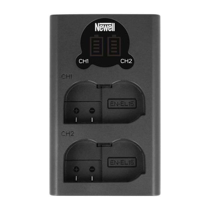 Newell DL-USB-C dual channel charger for EN-EL15