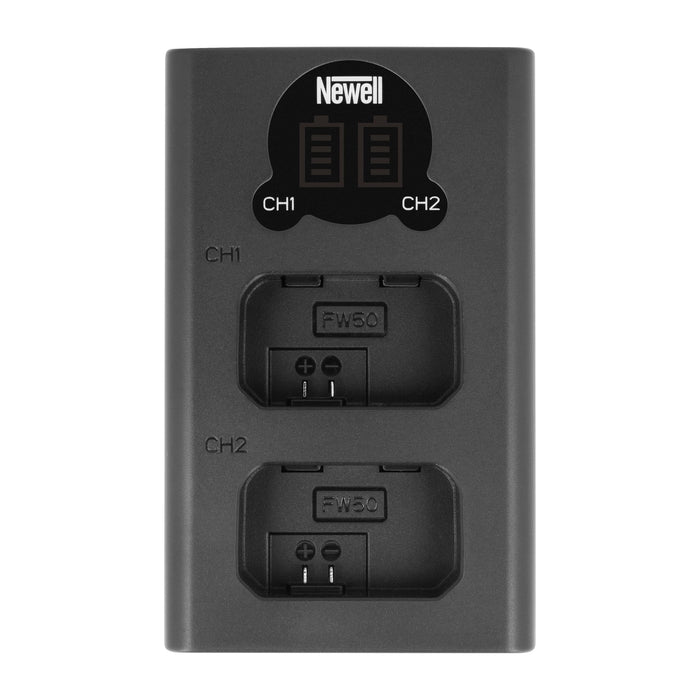 Newell DL-USB-C dual channel charger for NP-FW50