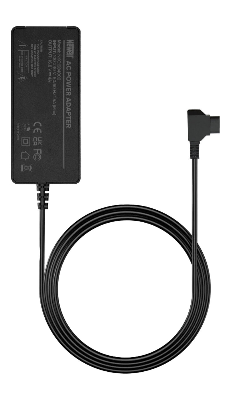 Newell D-Tap 16.8V 4A charger for V-mount batteries