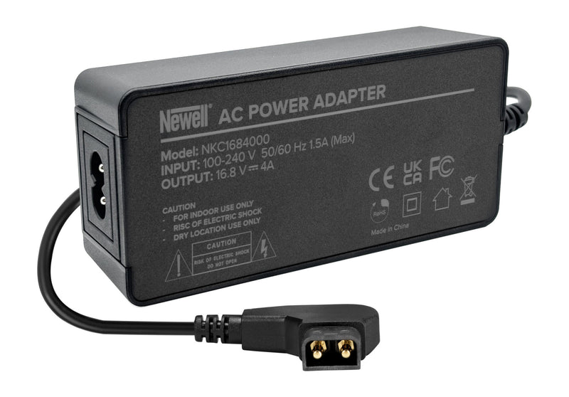 Newell D-Tap 16.8V 4A charger for V-mount batteries