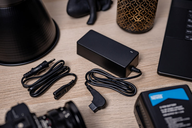 Newell D-Tap 16.8V 4A charger for V-mount batteries