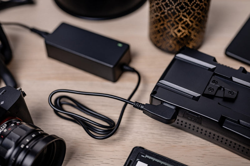 Newell D-Tap 16.8V 4A charger for V-mount batteries