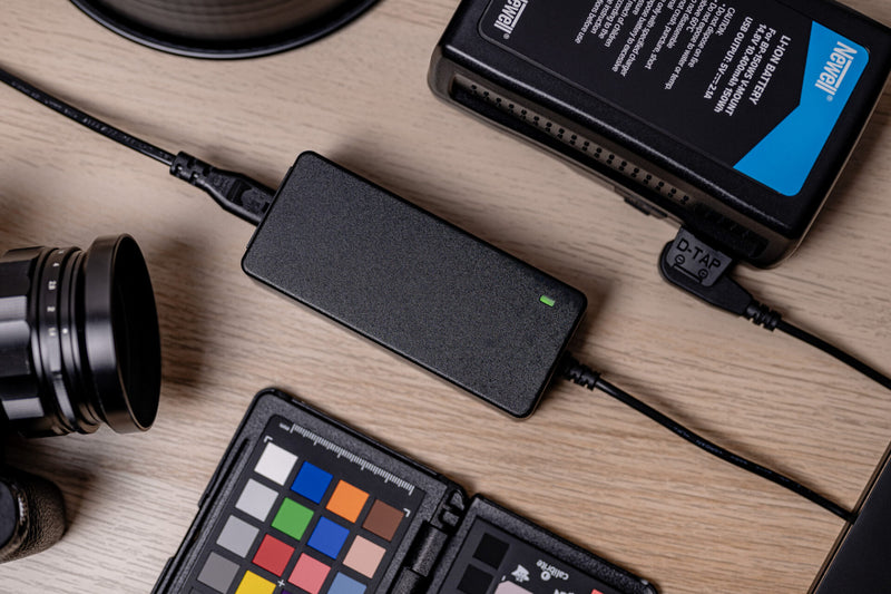 Newell D-Tap 16.8V 4A charger for V-mount batteries