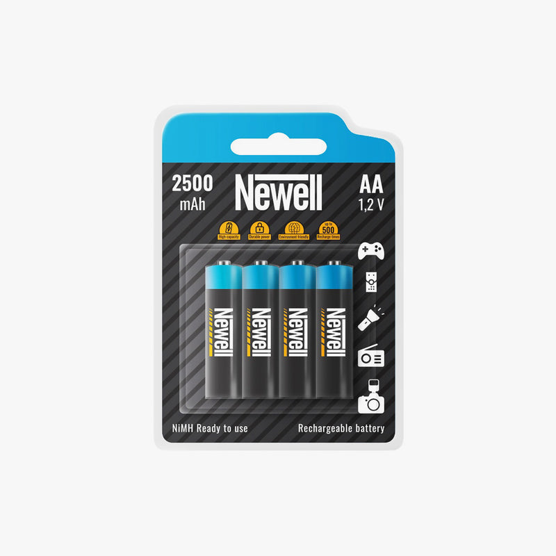 Newell Rechargeable NiMH AA 2500mAh x4