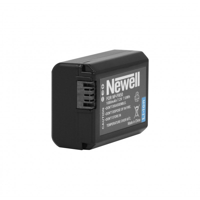 Set 1x Newell DL-USB-C charger and 1x NP-FW50 battery for Sony