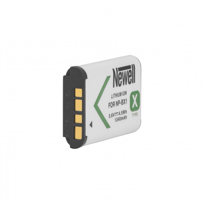 Set 1x Newell DL-USB-C charger and 2x NP-BX1 batteries for Sony