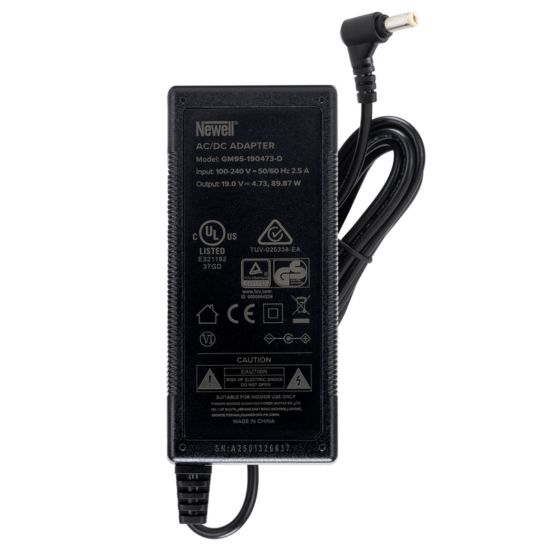 Newell AC Adapter for Zora 19 V / 4,73 A, Plug DC 5,5 / 2,1 mm EU Plug