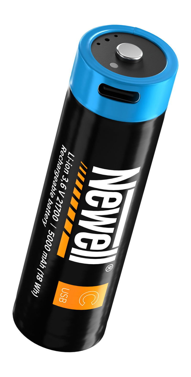 Newell USB-C 21700 Rechargeable Battery – 5000 mAh (2 Pack)
