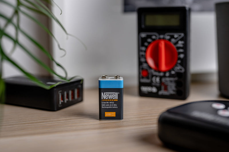 Newell 9V USB-C 500 mAh Rechargeable Battery