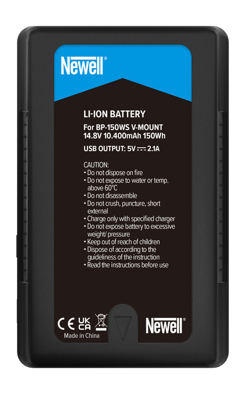 Newell BP-150WS 14.8V 150Wh V-Mount Battery