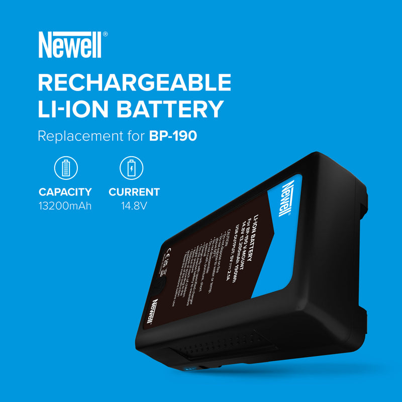 Newell BP-190WS 14.8V 190Wh V-Mount Battery