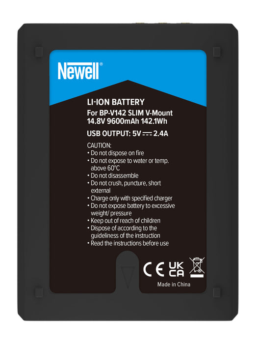 Newell BP-V142 SLIM V-Mount Battery