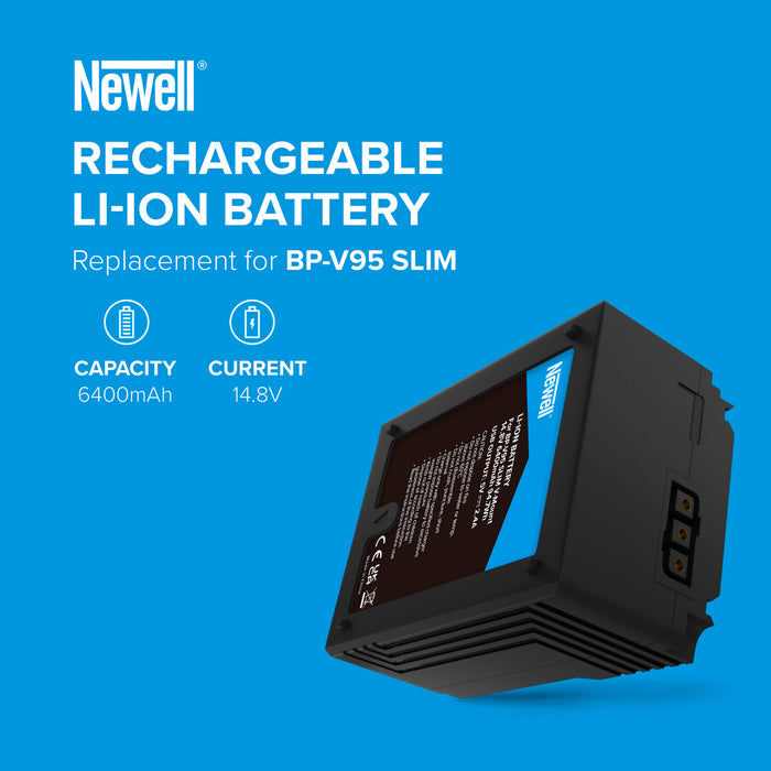Newell BP-V95 SLIM V-Mount Battery