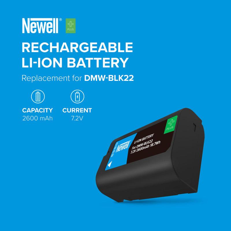 Newell Battery Plus DMW-BLK22 for Panasonic