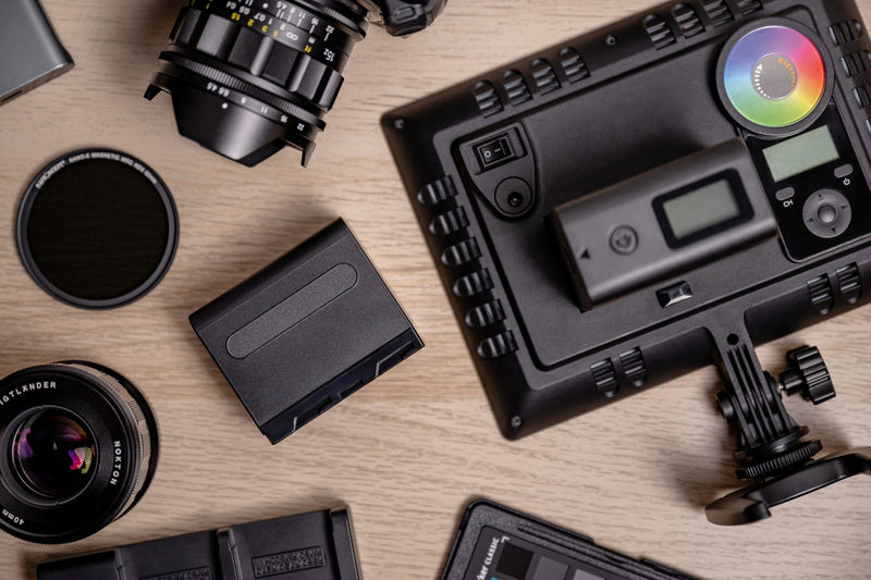 Newell Battery Plus NP-F970 with LCD Display for Sony