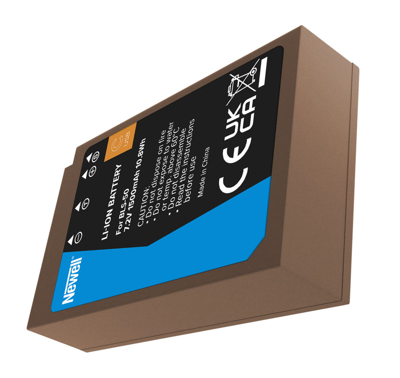 Newell BLS-50 USB-C Battery for Olympus