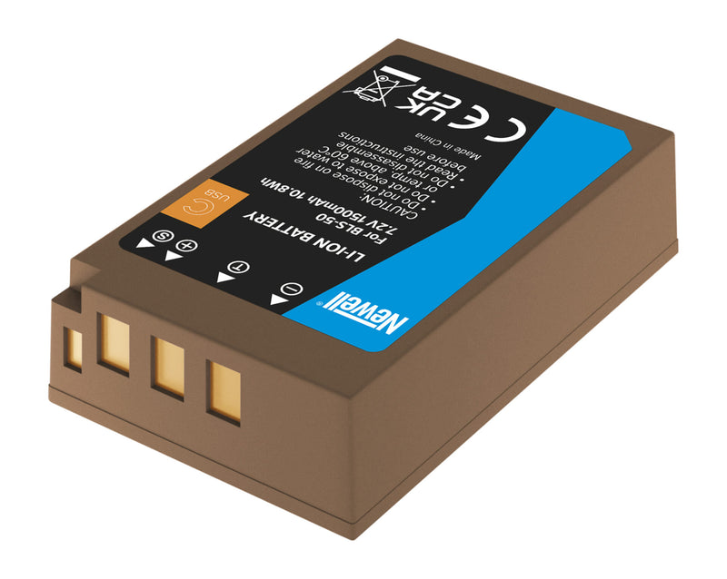 Newell BLS-50 USB-C Battery for Olympus