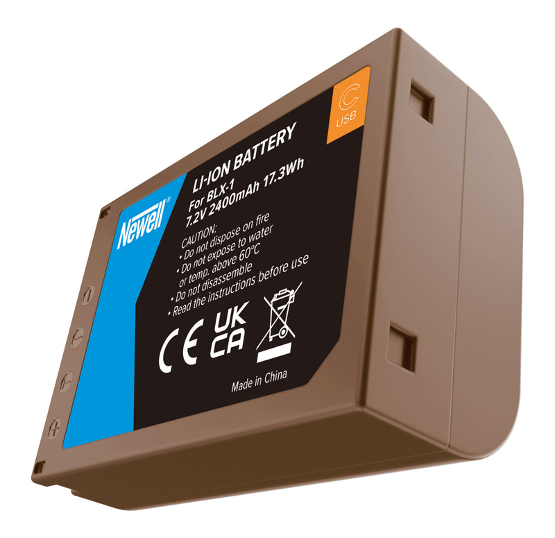 Newell BLX-1 USB-C Battery for Olympus