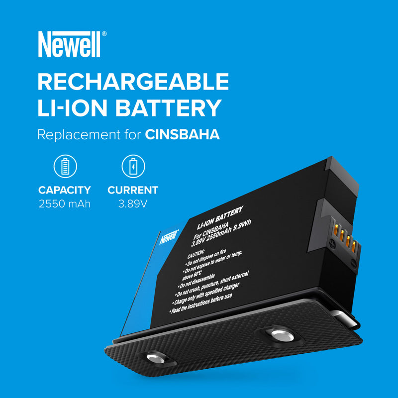 Newell Battery CINSBAHA for Insta360 X5