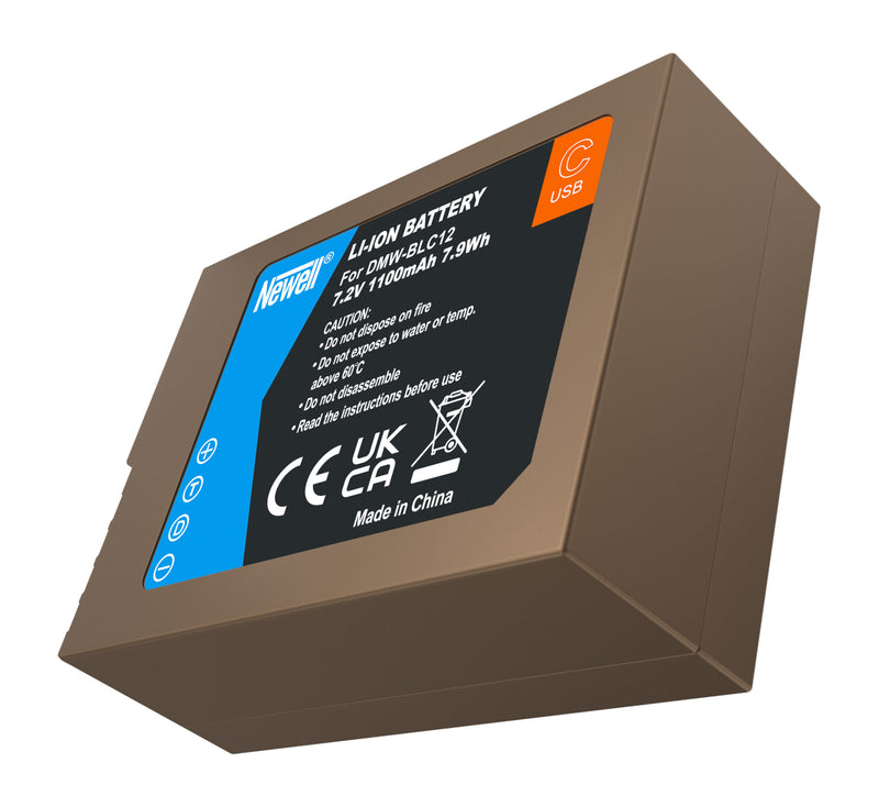 Newell DMW-BLC12 USB-C Battery for Panasonic