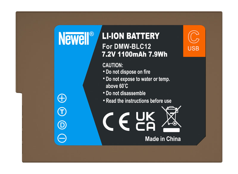 Newell DMW-BLC12 USB-C Battery for Panasonic