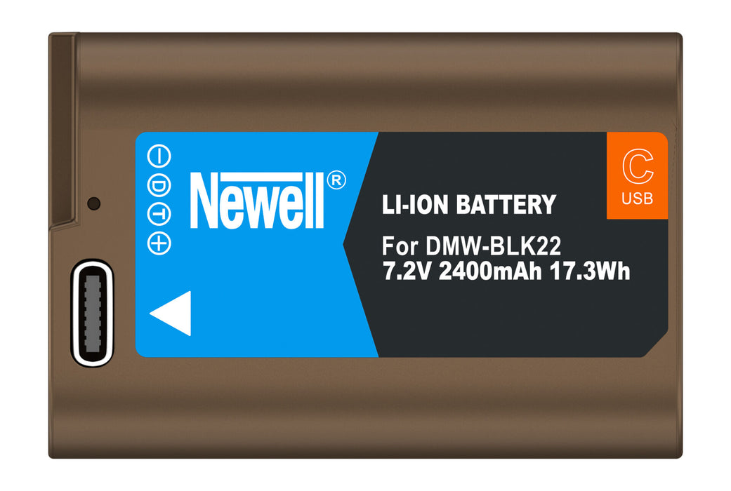 Newell DMW-BLK22 USB-C Battery for Panasonic