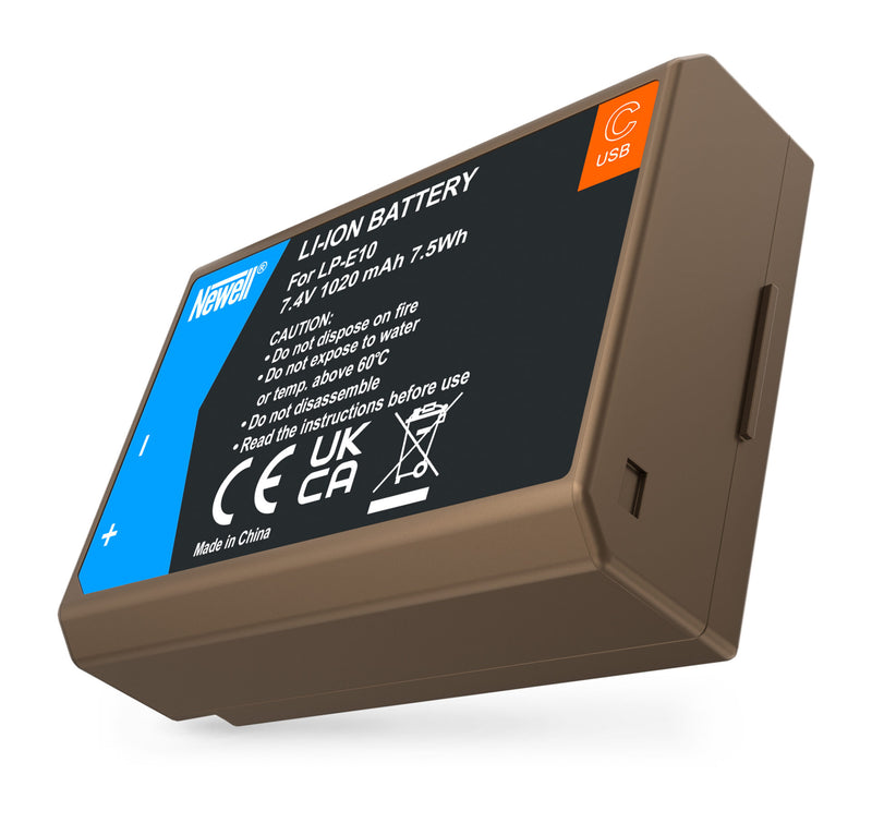 Newell LP-E10 USB-C Battery for Canon
