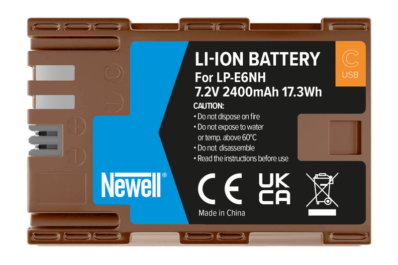 Newell LP-E6NH USB-C Battery for Canon