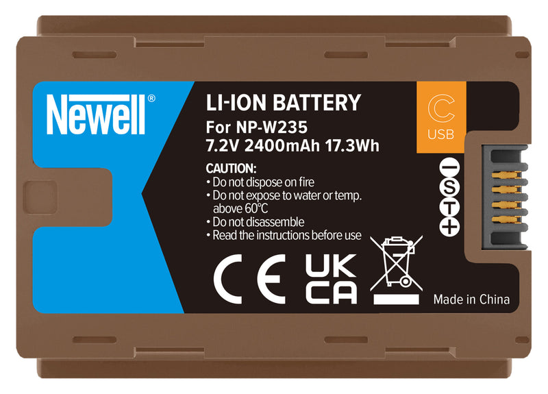 Newell NP-W235 USB-C Battery for Fujifilm