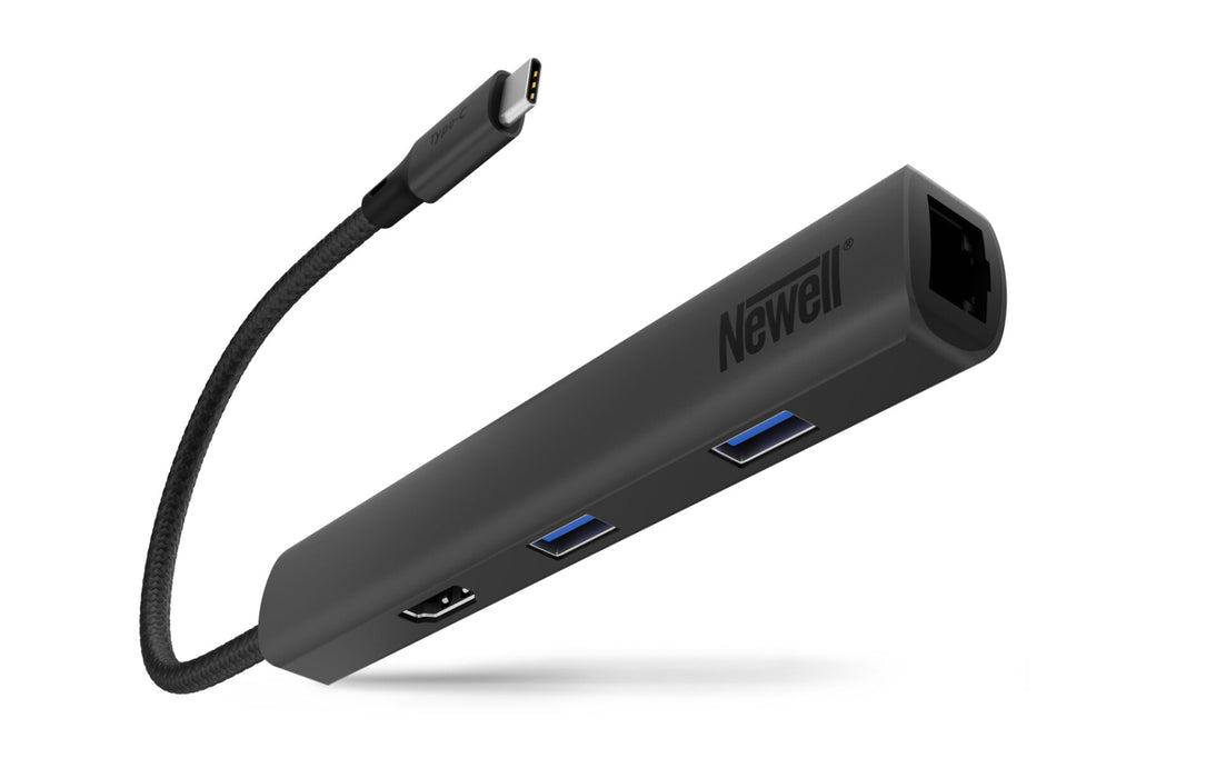 Newell 6-in-1 hub - graphite