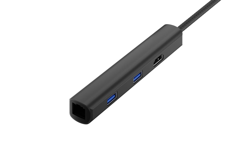 Newell 6-in-1 hub - graphite