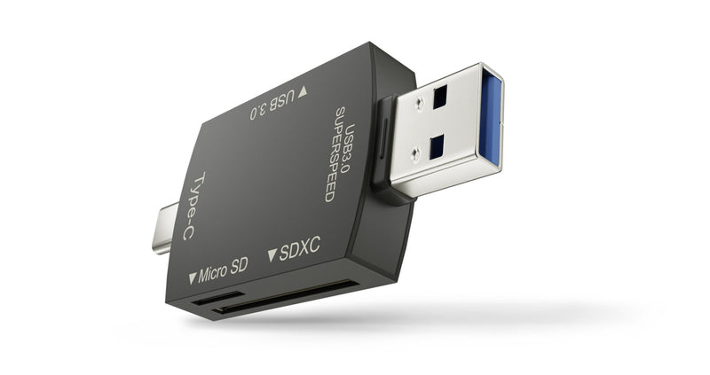 Newell Hub 3-in-1 OTG USB-A, SD, Micro SD