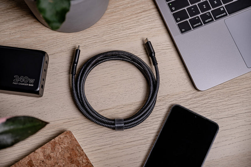 Newell USB-C 240W 2m E-maker Cable, Graphite