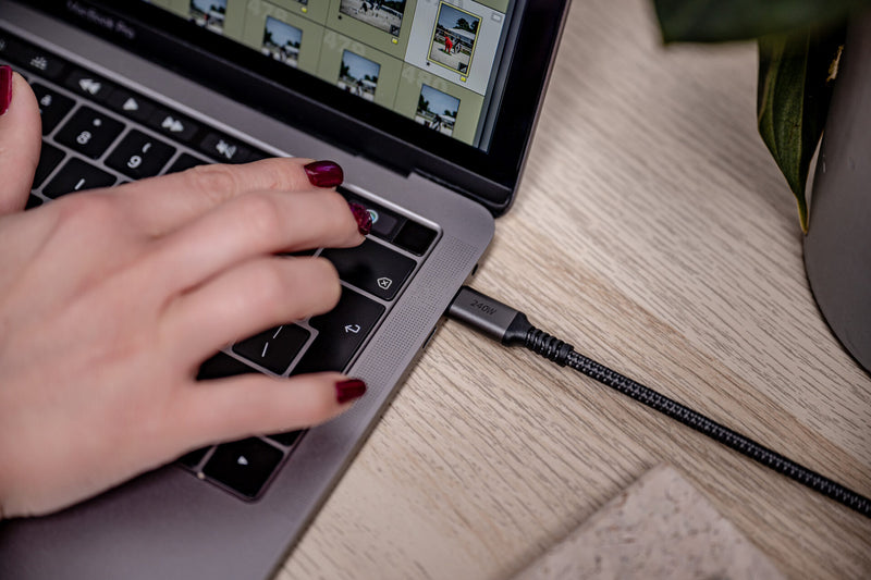 Newell USB-C 240W 2m E-maker Cable, Graphite