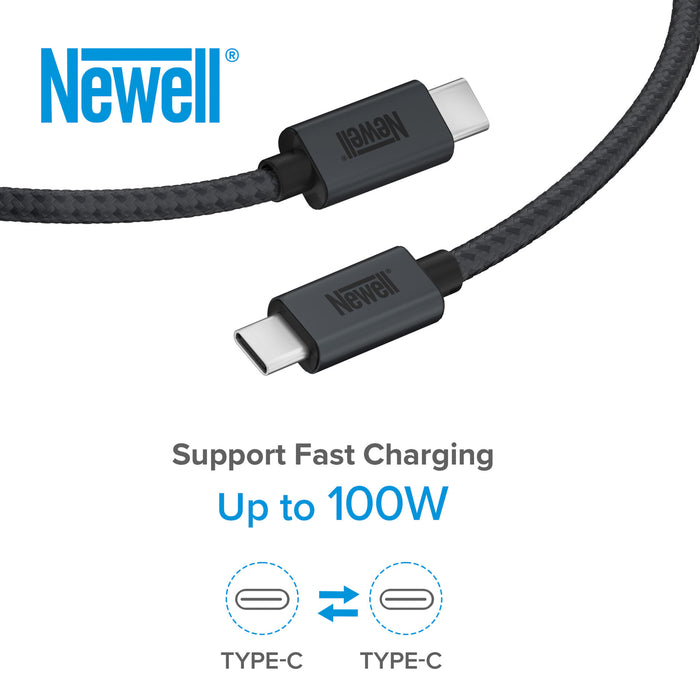Newell USB-C - USB-C 3.2 Gen 2 - 2 m, graphite