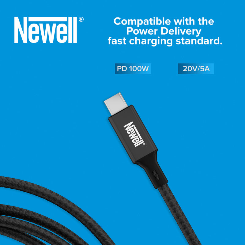 Newell USB-C - USB-C 4.0 - 1 m, graphite
