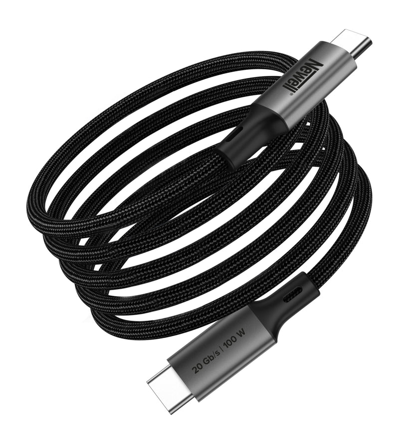 Newell USB-C 100W 1m Magnetic Cable, Graphite