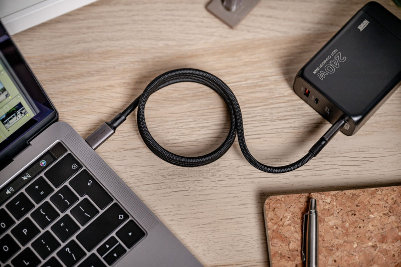 Newell USB-C 100W 1m Magnetic Cable, Graphite