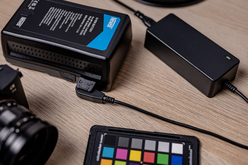 Newell D-Tap 16.8V 4A charger for V-mount batteries