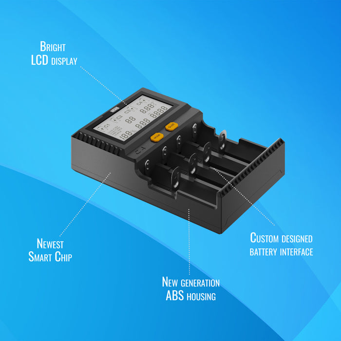 Newell Smart C4 Supra Battery Charger for NiMH/Li-Ion batteries