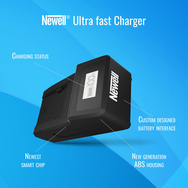 Newell Ultra Fast Battery Charger for NP-F, NP-FM series