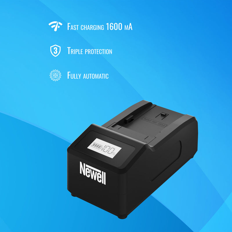Newell Ultra Fast Battery Charger for NP-F, NP-FM series