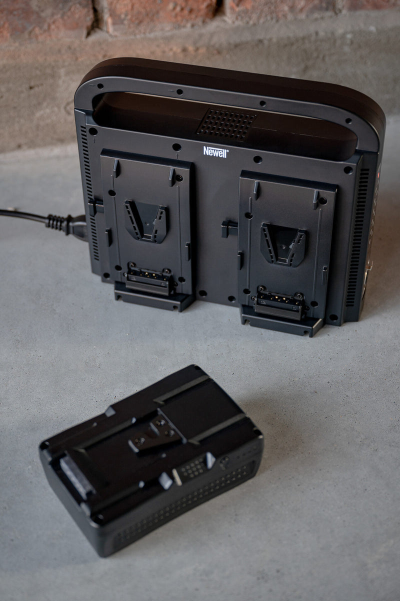 Newell BP-4CH four-channel charger for V-mount