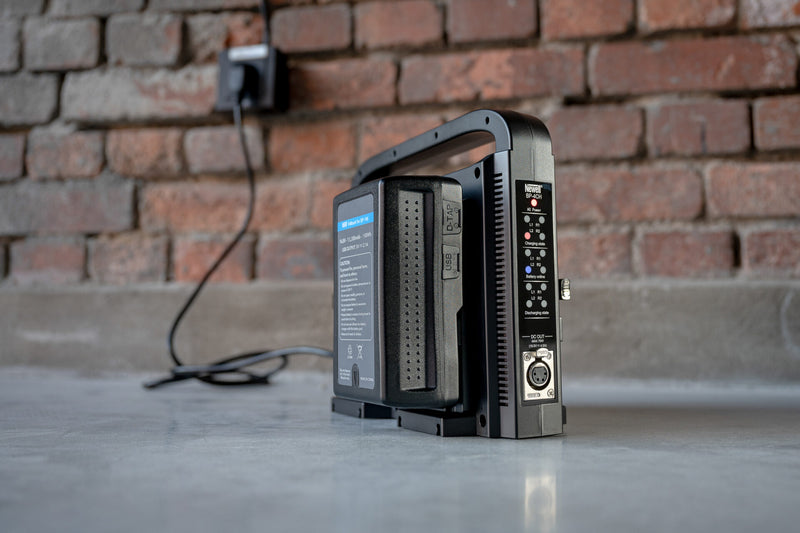 Newell BP-4CH four-channel charger for V-mount