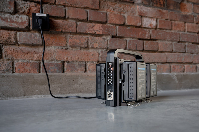 Newell BP-4CH four-channel charger for V-mount