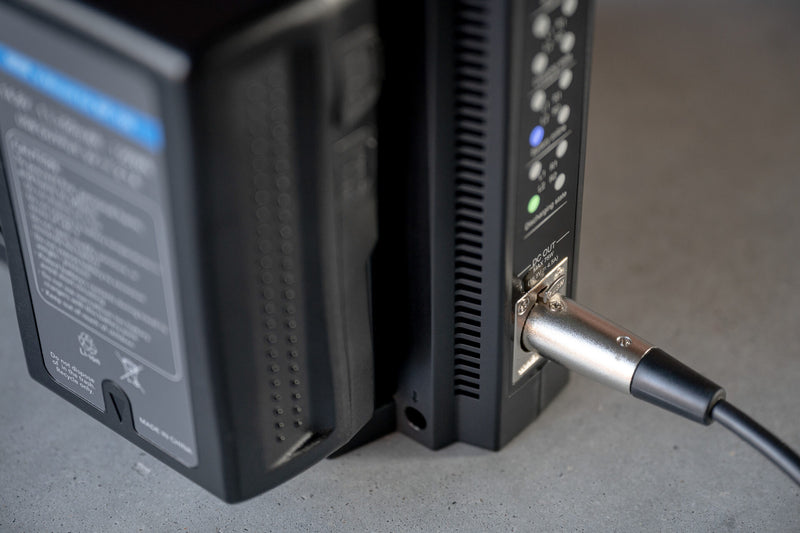 Newell BP-4CH four-channel charger for V-mount