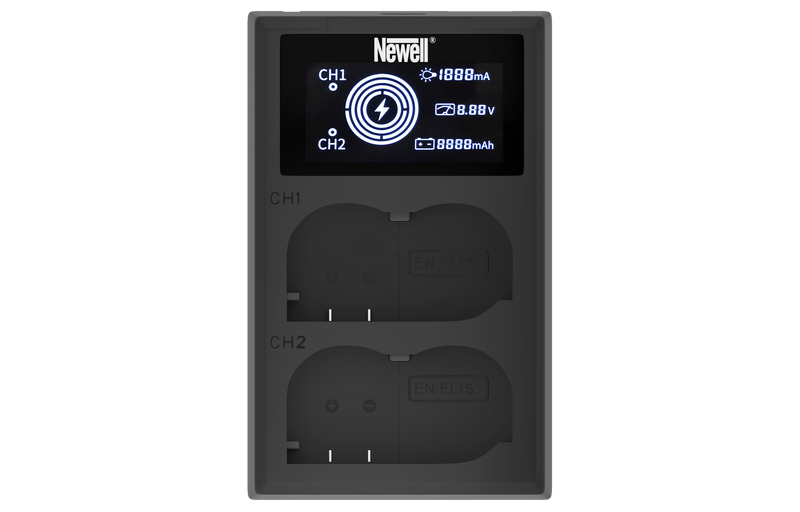 Newell FDL-USB-C dual-channel charger for EN-EL15